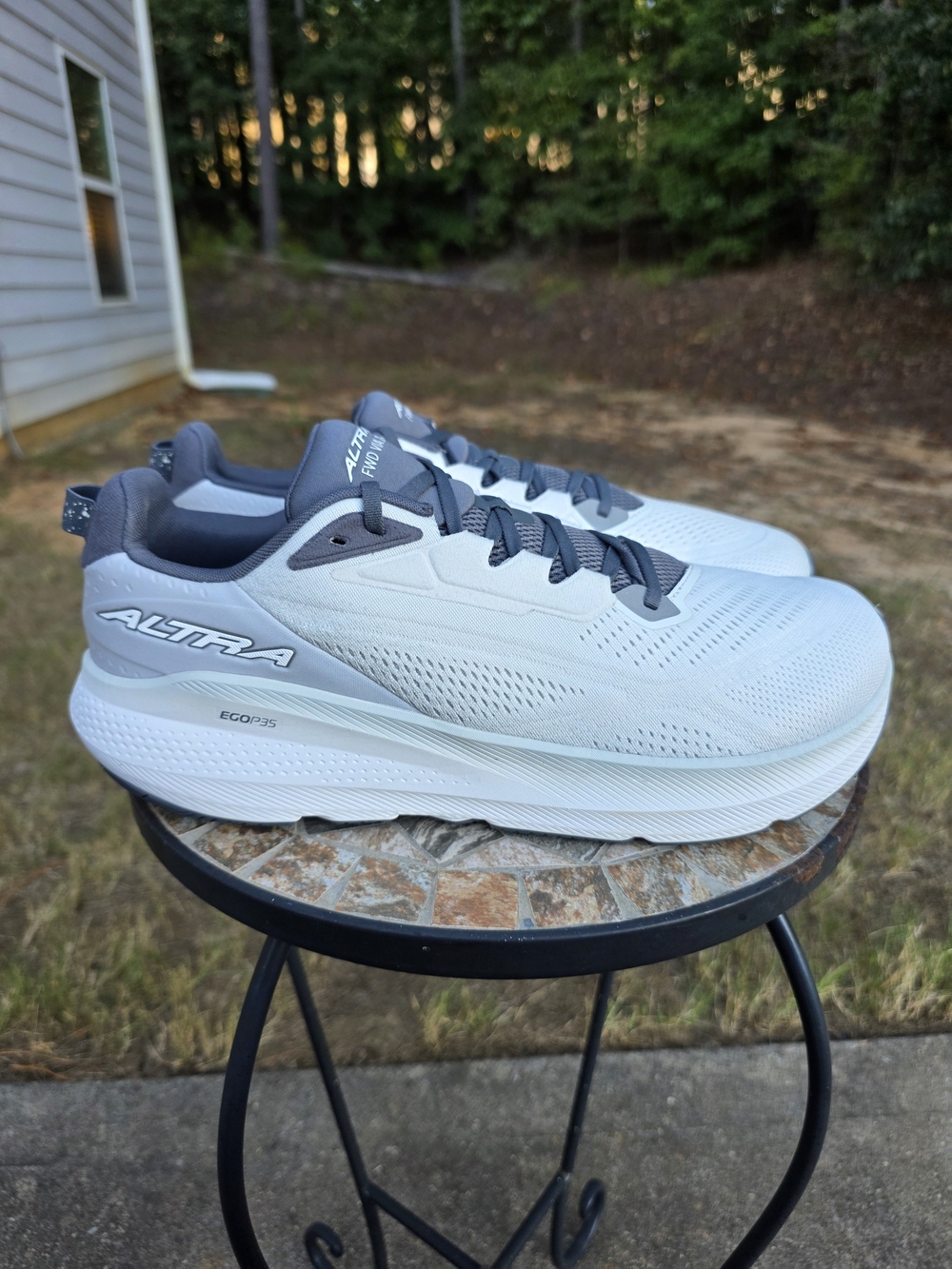 Altra FWD Via 2 AL0A85SR224 Light Gray Running Shoes Sneakers Men Sz 15 Worn 3x